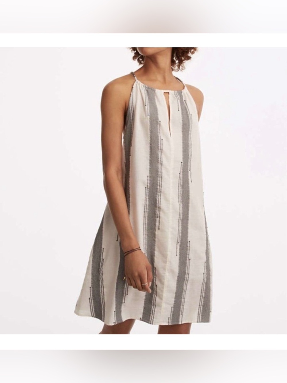 Lou & Grey Striped Swing
Halter Dress - Small